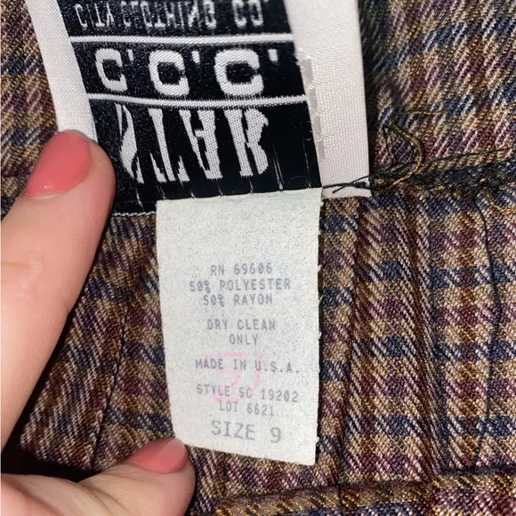 🇺🇸 90’s Mini Check School girl skirt