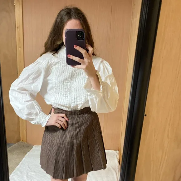 🇺🇸 90’s Mini Check School girl skirt