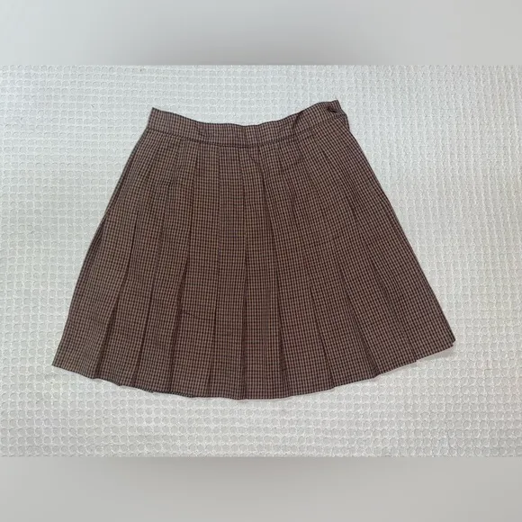 🇺🇸 90’s Mini Check School girl skirt