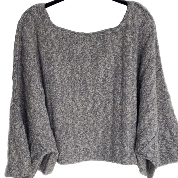 🥳 HOST PICK 🎉 FREE PEOPLE Good Day Pullover Cropped Sweater Large NWT 💫✨