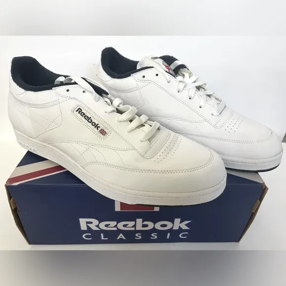 🆕 🇬🇧 NEW Vintage Reebok Club C - Men’s Size 12