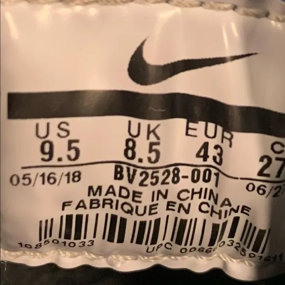 - Nike Athletic Shoes - Black, Pink, and White