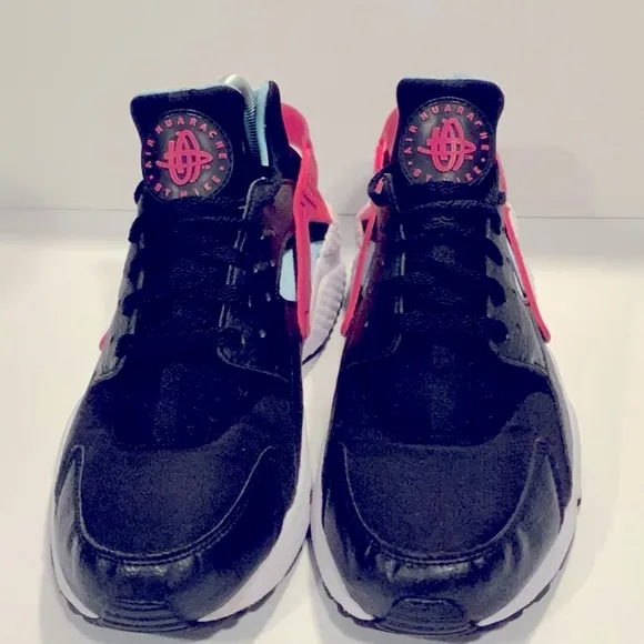 - Nike Athletic Shoes - Black, Pink, and White