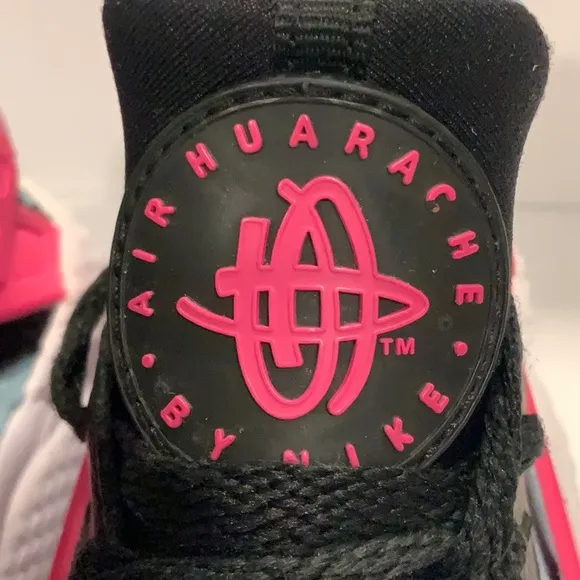 - Nike Athletic Shoes - Black, Pink, and White