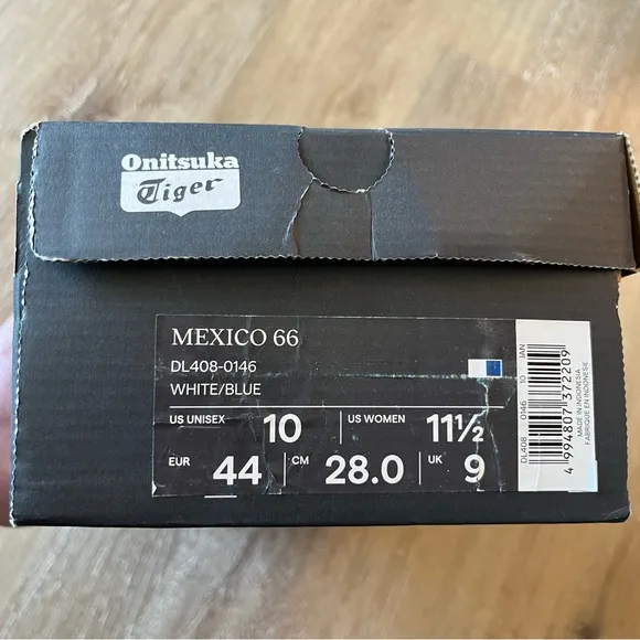 🆕 Onitsuka Tiger by Asics Mexico 66 Sneakers - 10