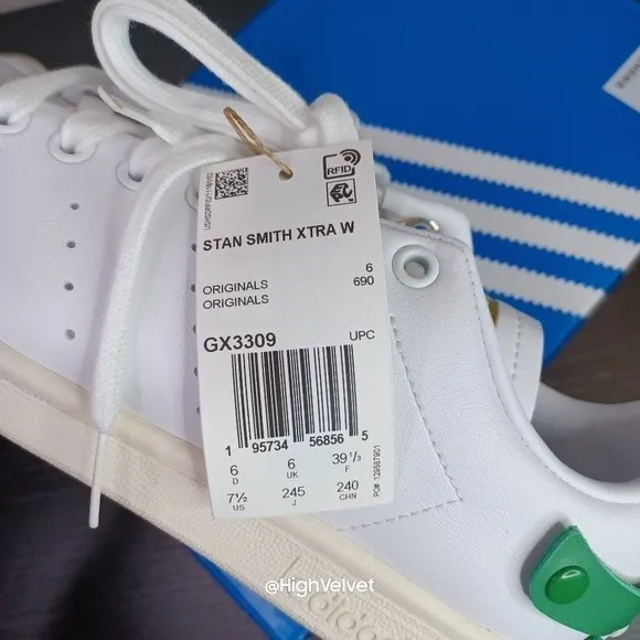 0003 adidas Originals Stan Smith XTRA Shoes Womens sz 7.5