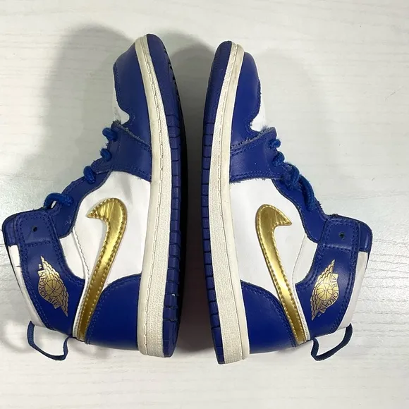 2016 Air Jordan 1 Retro‎ High BG ‘Deep Royal Blue' - Toddler 9C