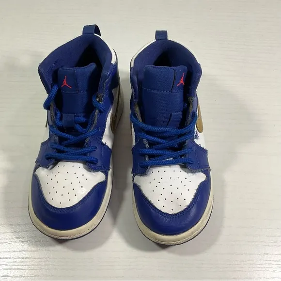 2016 Air Jordan 1 Retro‎ High BG ‘Deep Royal Blue' - Toddler 9C