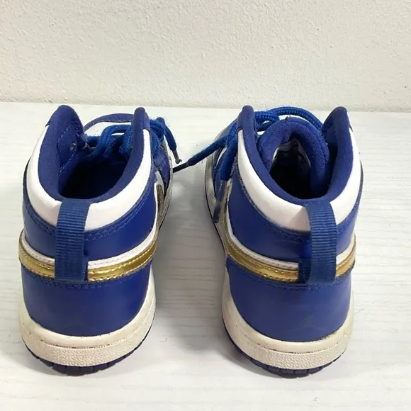 2016 Air Jordan 1 Retro‎ High BG ‘Deep Royal Blue' - Toddler 9C