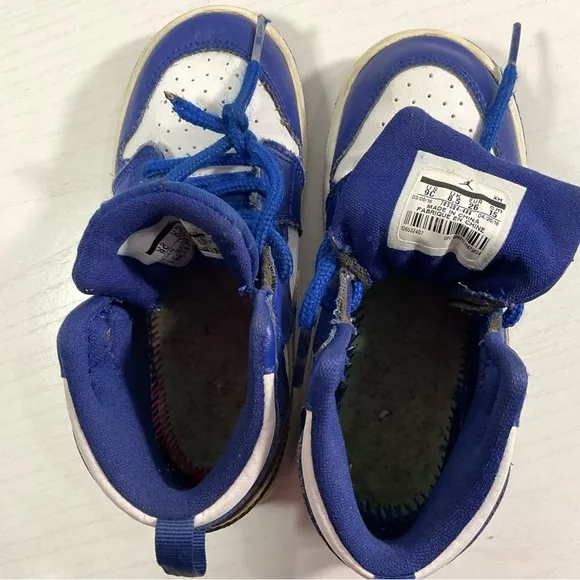 2016 Air Jordan 1 Retro‎ High BG ‘Deep Royal Blue' - Toddler 9C