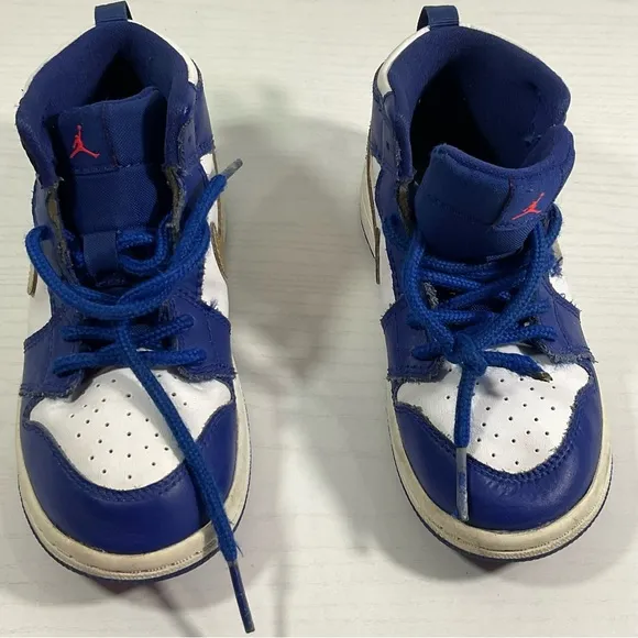 2016 Air Jordan 1 Retro‎ High BG ‘Deep Royal Blue' - Toddler 9C