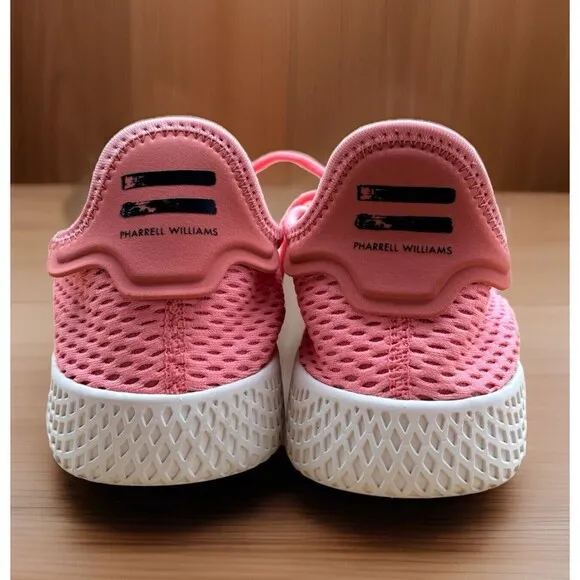 2017 Adidas x Pharrell HU Human Race Raw Pink Shoes - Mens Size 6.5 (BY8715)