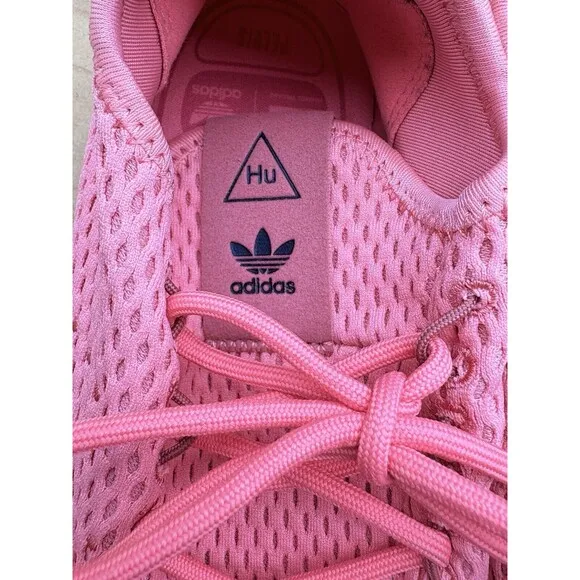 2017 Adidas x Pharrell HU Human Race Raw Pink Shoes - Mens Size 6.5 (BY8715)