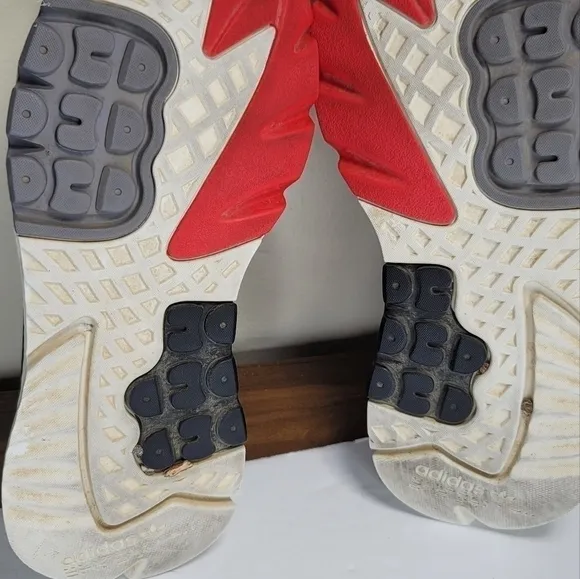 #25 Adidas Men's 3M Scotchlite Reflective Material Sports Sneaker Shoes Size 10