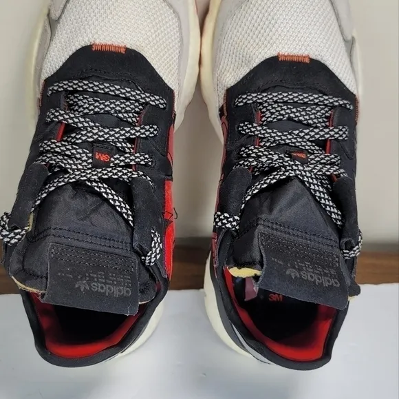 #25 Adidas Men's 3M Scotchlite Reflective Material Sports Sneaker Shoes Size 10