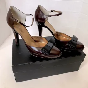 $950 DOLCE &amp; GABBANA Shoes DK Bordeaux Heels