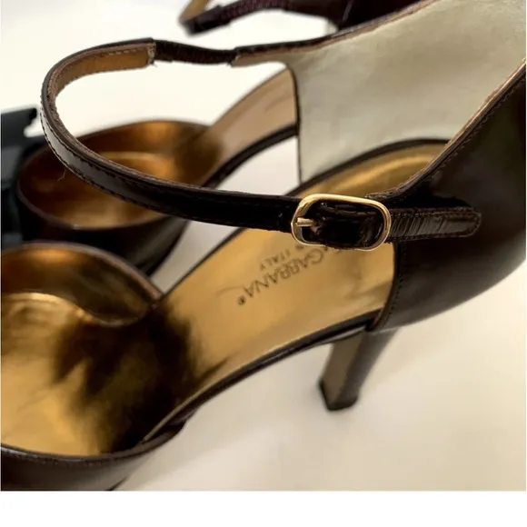 $950 DOLCE &amp; GABBANA Shoes DK Bordeaux Heels