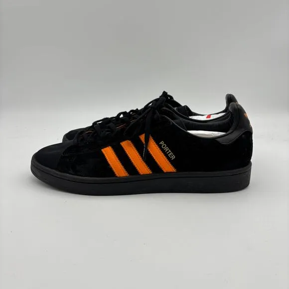 Adidas Campus Porter Yoshida Black Orange Sneakers Shoes Men's 11 Streetwear