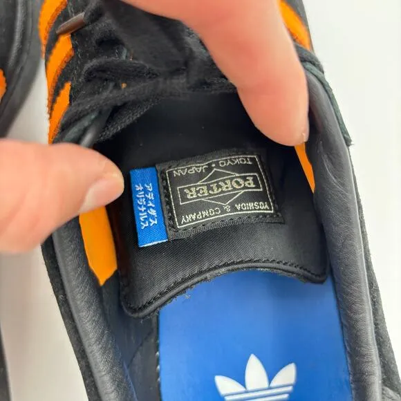 Adidas Campus Porter Yoshida Black Orange Sneakers Shoes Men's 11 Streetwear