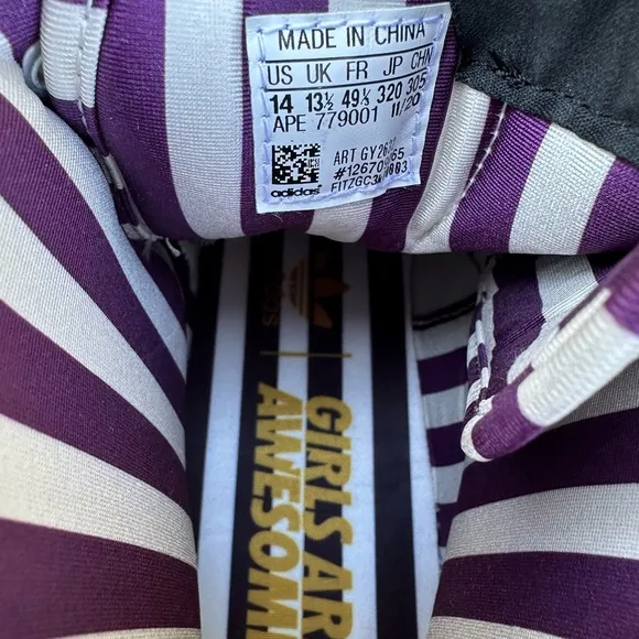 adidas Girls Are Awesome x Forum High 'Cloud White Purple' GY2632 Men's Shoes