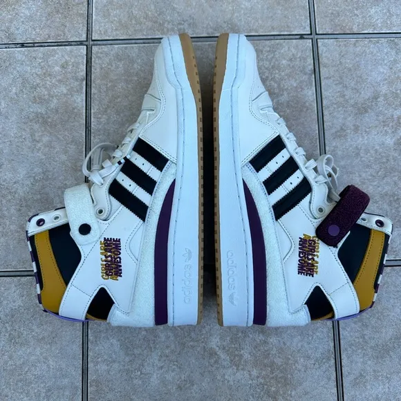 adidas Girls Are Awesome x Forum High 'Cloud White Purple' GY2632 Men's Shoes
