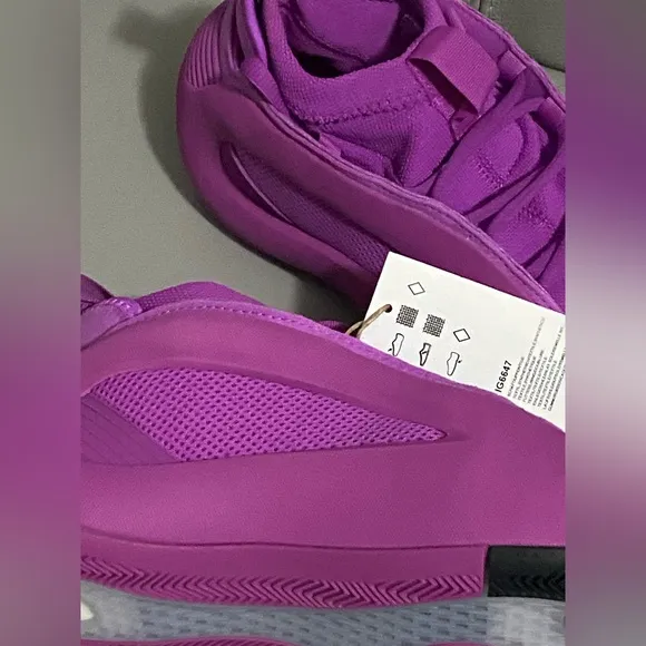adidas Harden Vol. 8 James Harden Purple Burst Men Basketball Shoes M 6/ W 7