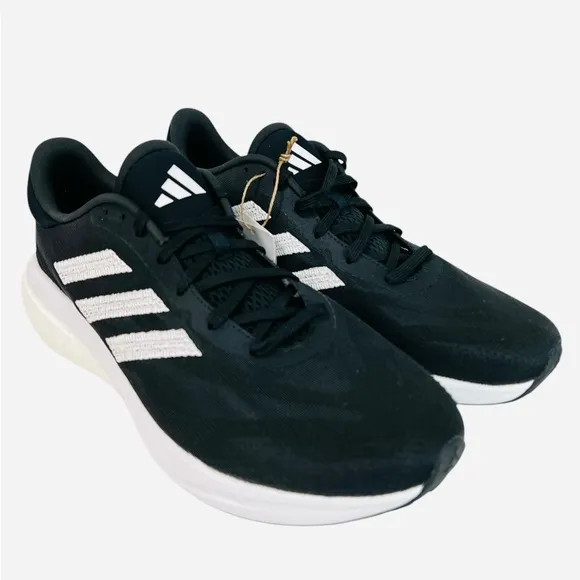 Adidas IE4367 Supernova 3 Black/White Textile Running Shoes Mens Size 11.5