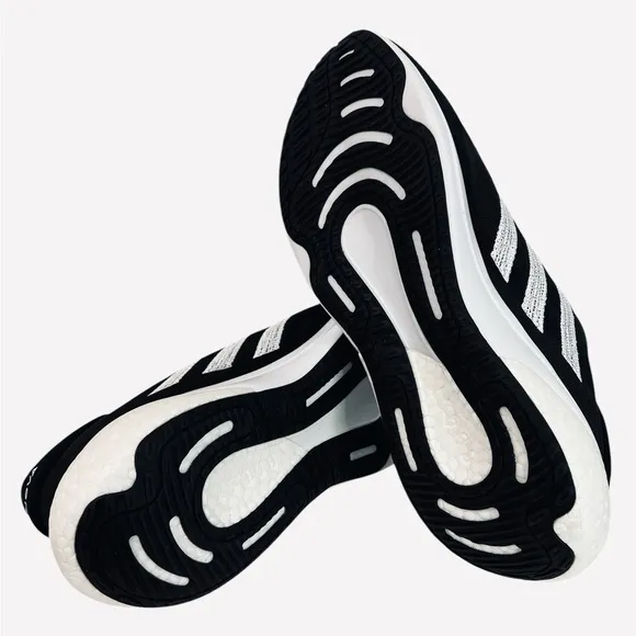 Adidas IE4367 Supernova 3 Black/White Textile Running Shoes Mens Size 11.5
