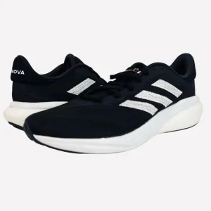 Adidas IE4367 Supernova 3 Black/White Textile Running Shoes Mens Size 11.5