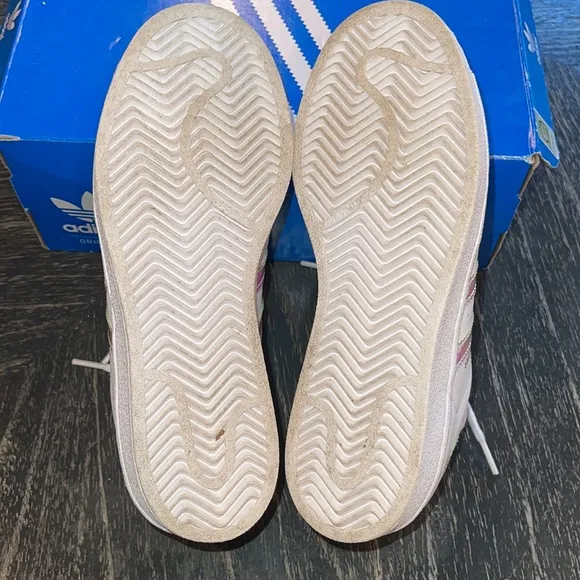 Adidas Kid's Superstar J Shoes - Iridescent