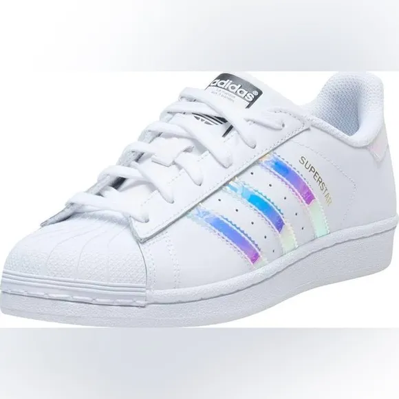 Adidas Kid's Superstar J Shoes - Iridescent