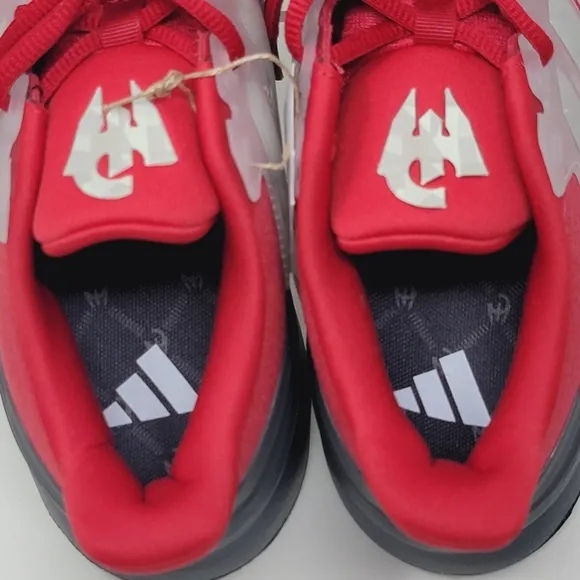 Adidas Mahomes Ultrarun 5 GS JS3083 Team Power Red 2 Kids Size 5.5 Running New