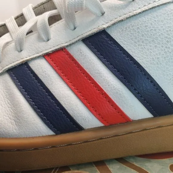 Adidas Men's 13 Sneakers Trainers Grand Court Tennis Shoes Preppy Sports