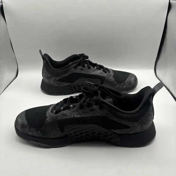 Adidas Mens Dropset 2 Trainer Sneakers Black Round Lace Up Low HQ8775 - Size 9.5