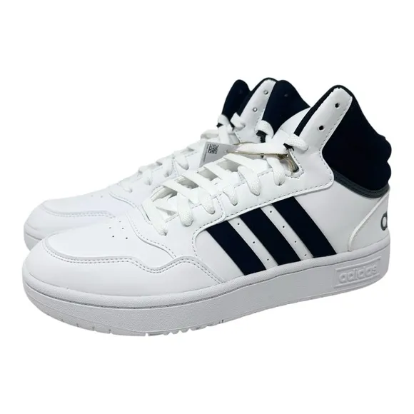 Adidas Men’s Hoops 3.0 Mid GW3019 White/Black Size 10.5