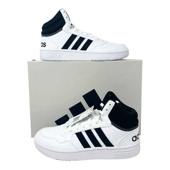 Adidas Men’s Hoops 3.0 Mid GW3019 White/Black Size 10.5