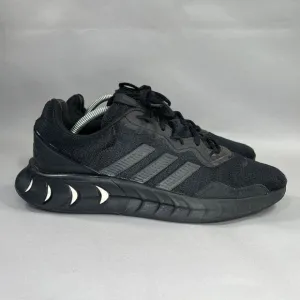 Adidas Men's Size 10.5 Kaptir Super Core Black Athletic Shoes