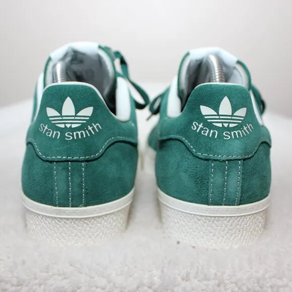 Adidas Mens Stan Smith Collegiate Green Sneakers Size 8 Suede Like New