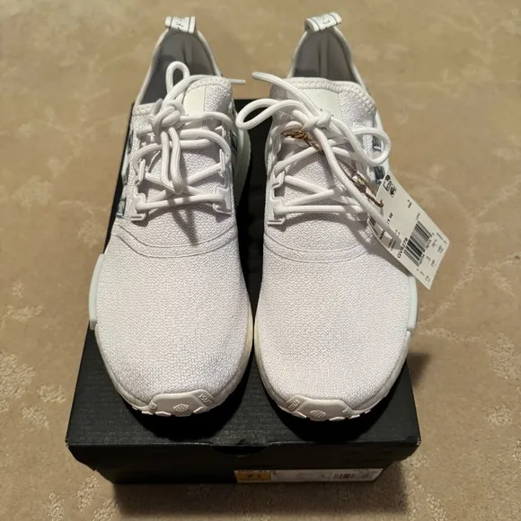 Adidas NMD R1 White Ambient Sky Sneakers