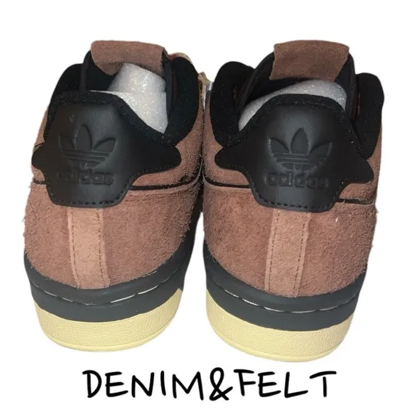 ADIDAS ORIGINALS Mens Brown/Black Rivalry 86 Low Sneakers/Shoes | NEW/NWT!👟🤎