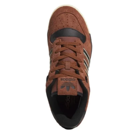 ADIDAS ORIGINALS Mens Brown/Black Rivalry 86 Low Sneakers/Shoes | NEW/NWT!👟🤎