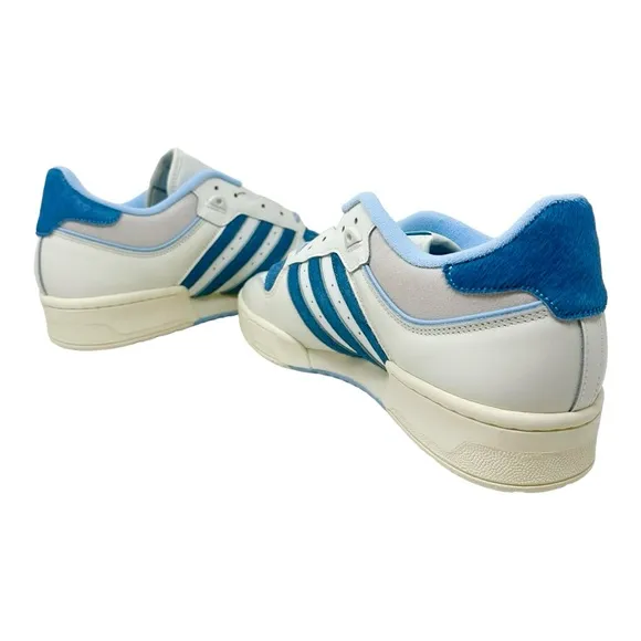 Adidas Originals Mens Rivalry 86 Low Pony-Hair IE7137 Off White/Clear Sky Sz11.5