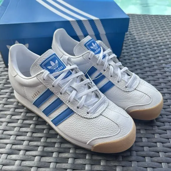 Adidas Originals Samoa J White Blue Gum Kid's Shoes IG1913