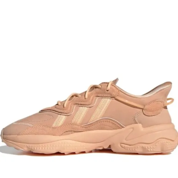 Adidas Ozweego 'Glow Orange' FZ1962 Casual Lace-Up Chunky Sneaker Shoes