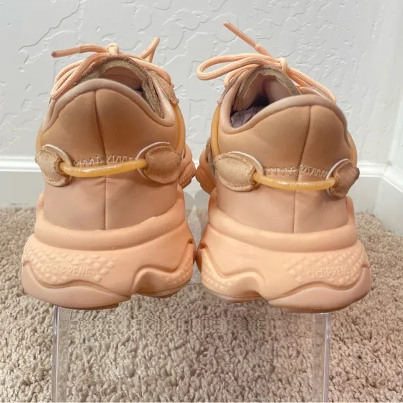 Adidas Ozweego 'Glow Orange' FZ1962 Casual Lace-Up Chunky Sneaker Shoes