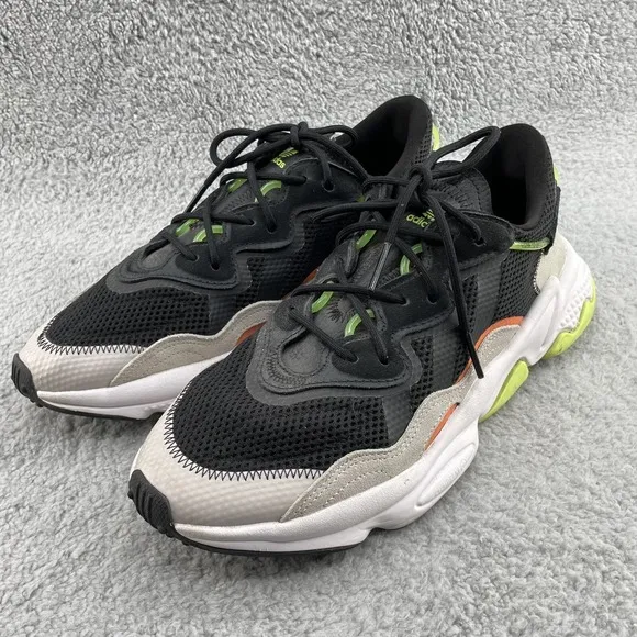 Adidas Ozweego Shoes Men 11 Black Futuristic Sportswear Retro Streetwear 90s Gym