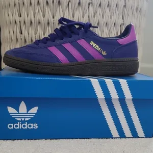 Adidas Purple Handball Spezial Women's Shoes