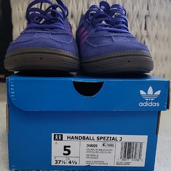 Adidas Purple Handball Spezial Women's Shoes