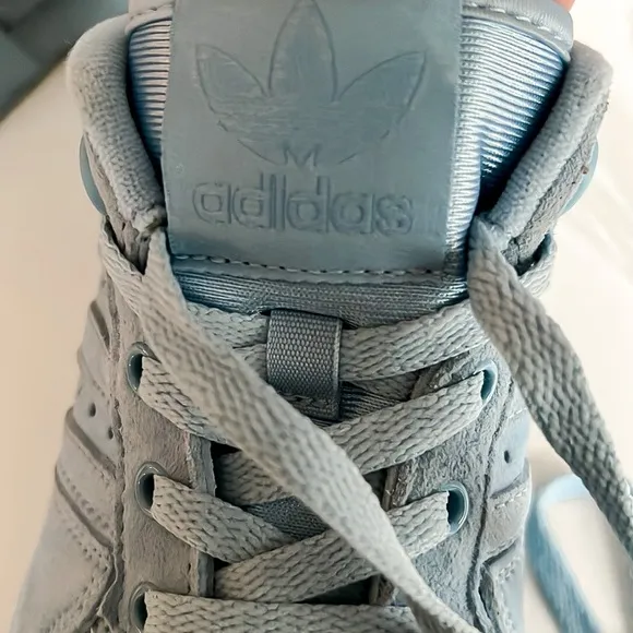 Adidas Rivalry Low Streetwear Baby Blue Suede Sneakers Mens US 6 EU 5.5