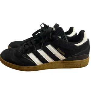 Adidas Shoes Mens Size 9.5 Busenitz Pro Skateboarding Sneaker Suede Black Gum